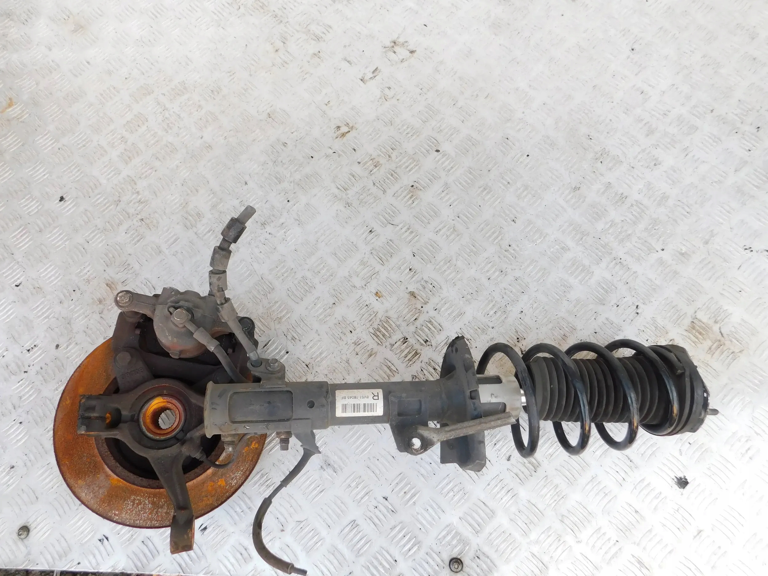 swing McPherson right FORD FIESTA MK7 1.4 TDCI
