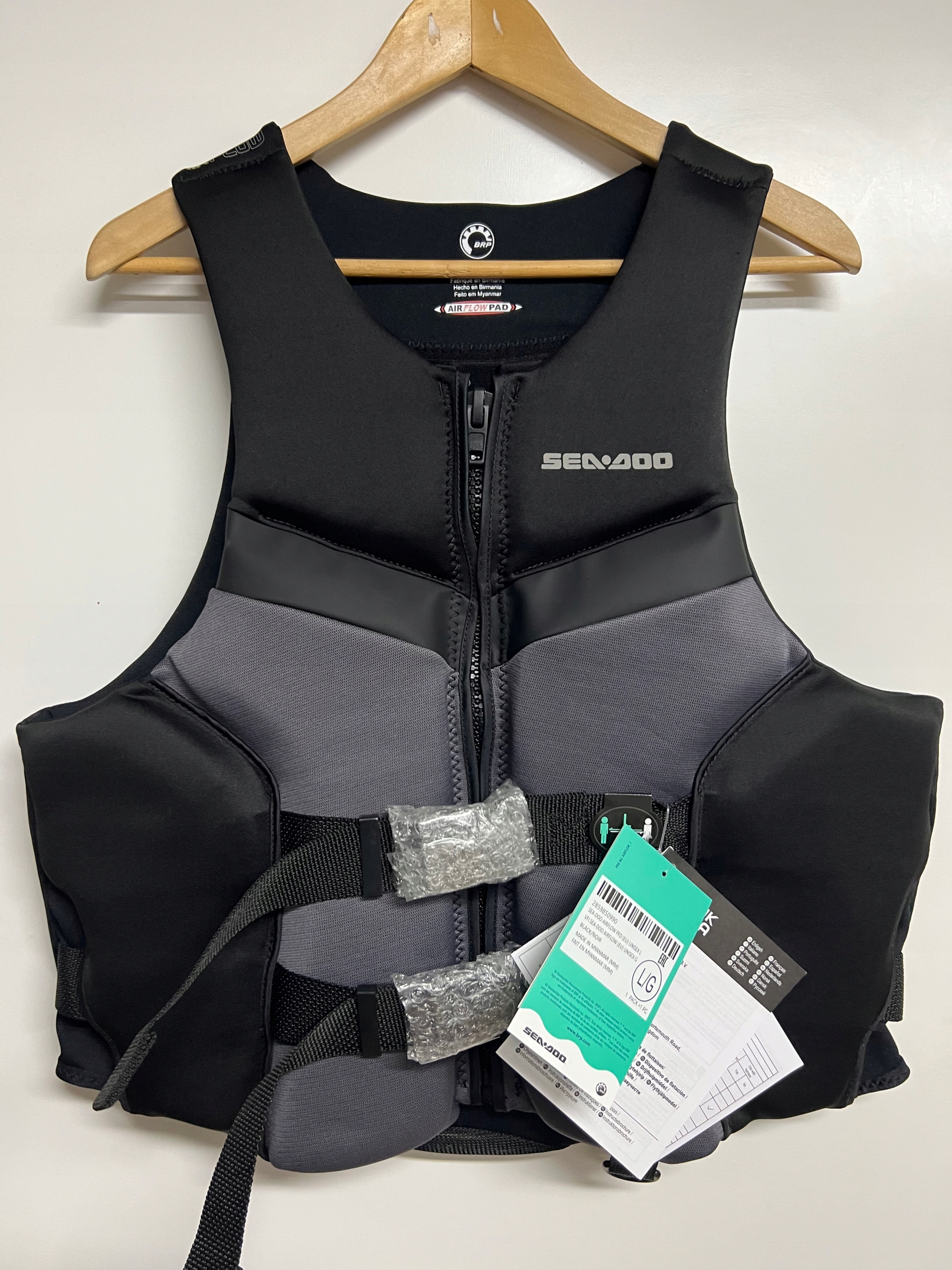 Kapok neopren kamizelka Sea-Doo Airflow Black M