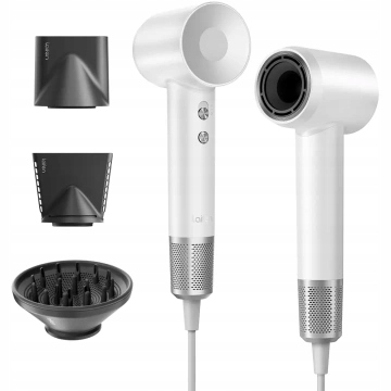 Suszarka do włosów jonizująca z dyfuzorem Laifen hair dryer Pearl white