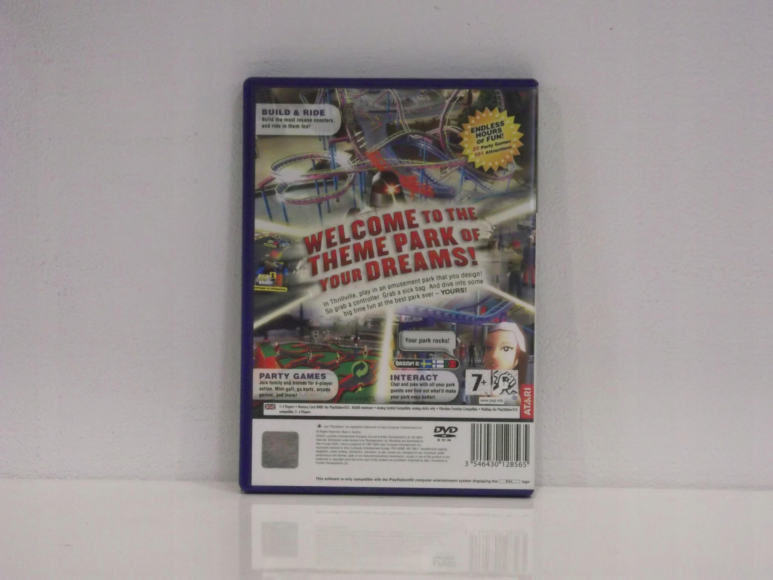 THRILLVILLE PS2 Tematyka strategiczne