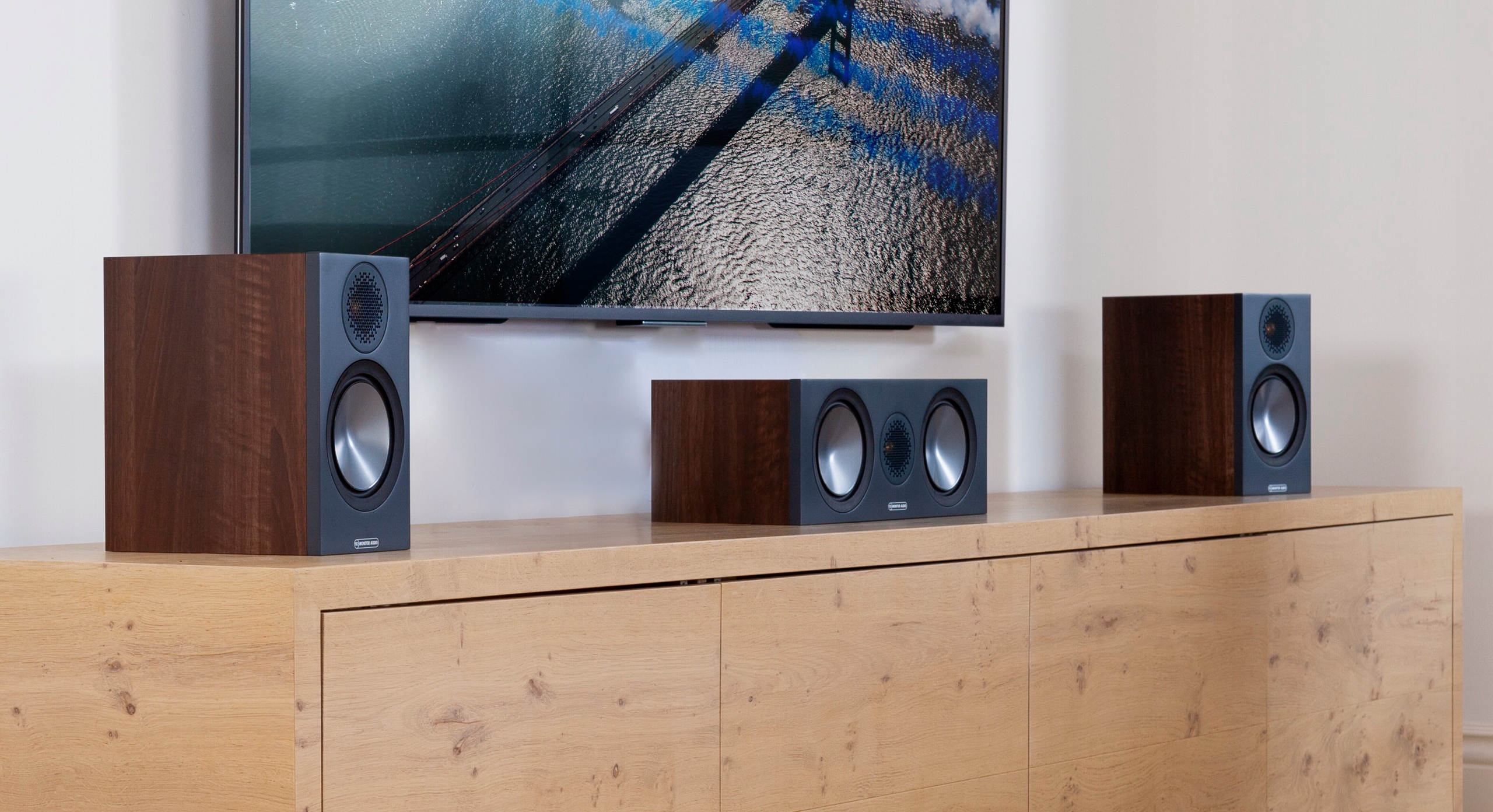 MONITOR AUDIO BRONZE C150 ORZECH WYBITNY CENTRALNY Kod producenta C150