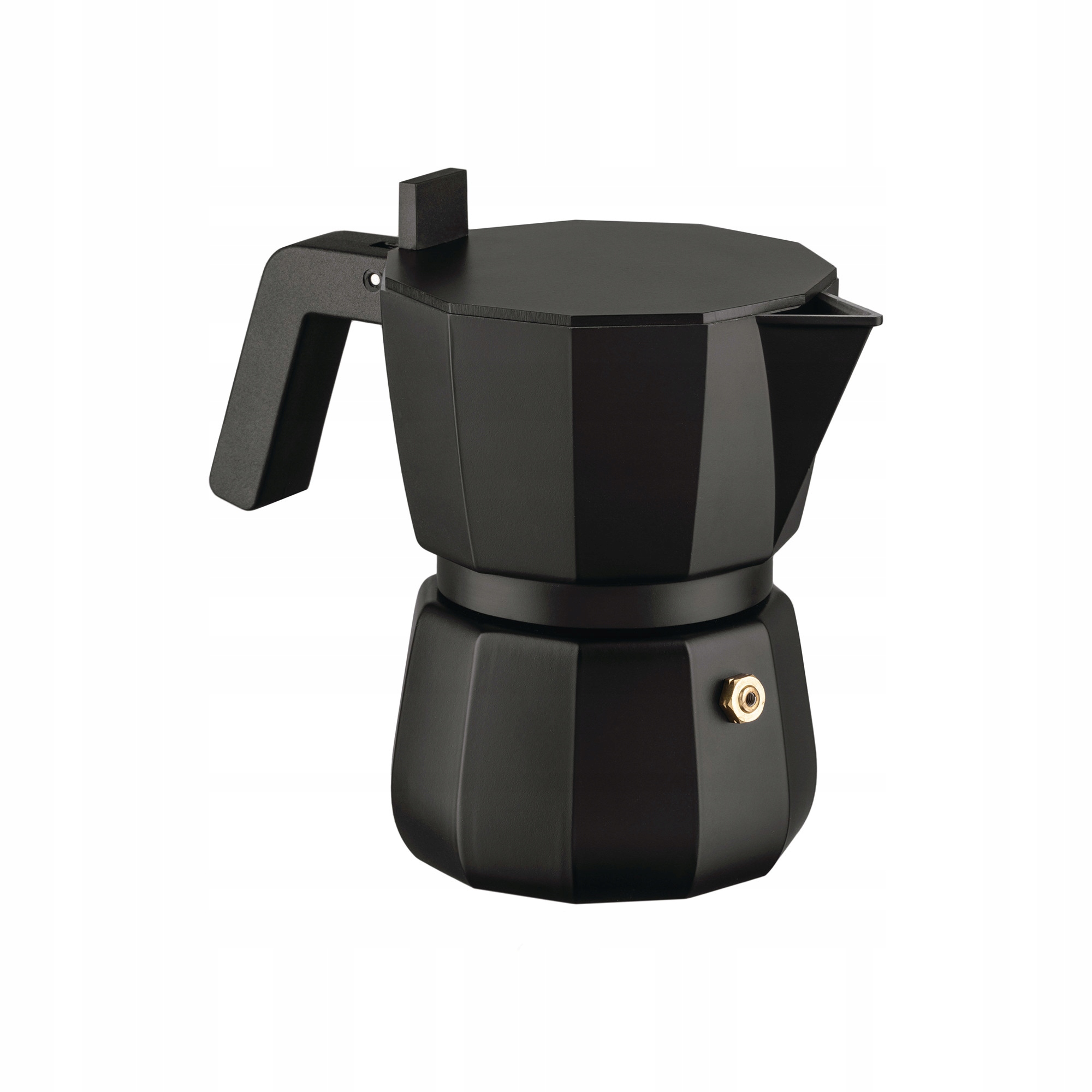 Alessi Moka Kávovar Lúhovač na kávu 150 ml čierny
