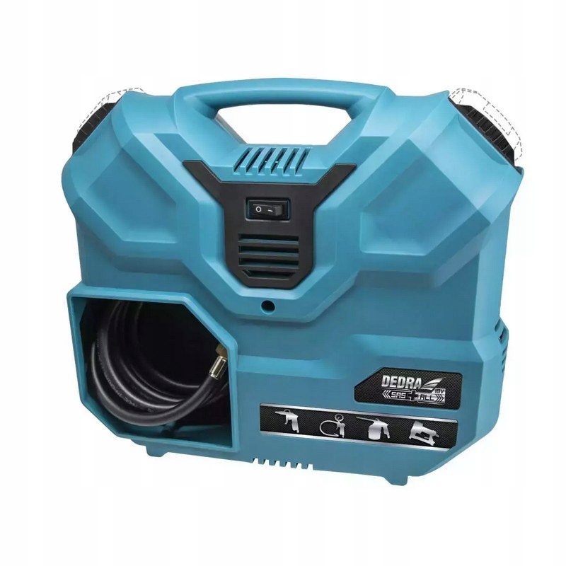 Akumulátorový Kompresor 2*18V Sas+all Dedra Beznádržový kompresor Sas+