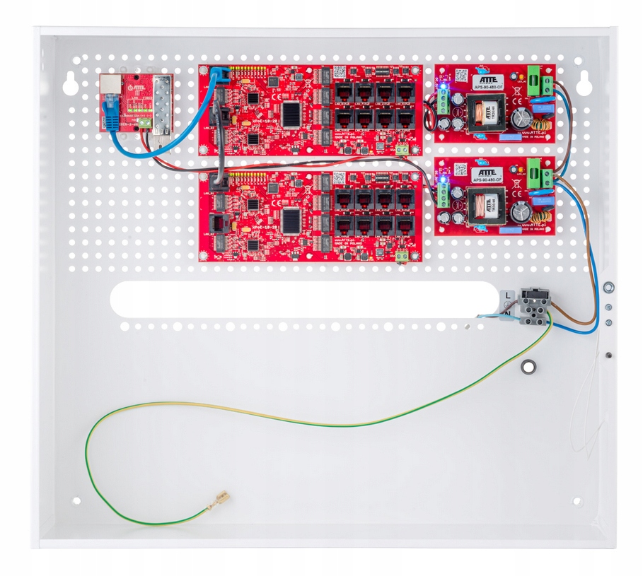 Media Konvertor Pre Systémy Cctv Ip Atte Xfiber