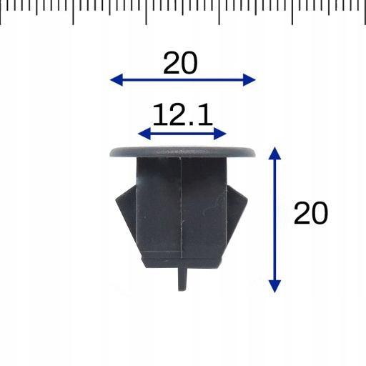 10x SPINKA TAPICERKI KLAPY BAGAŻNIKA VOLVO S40 S60 Typ samochodu Samochody osobowe
