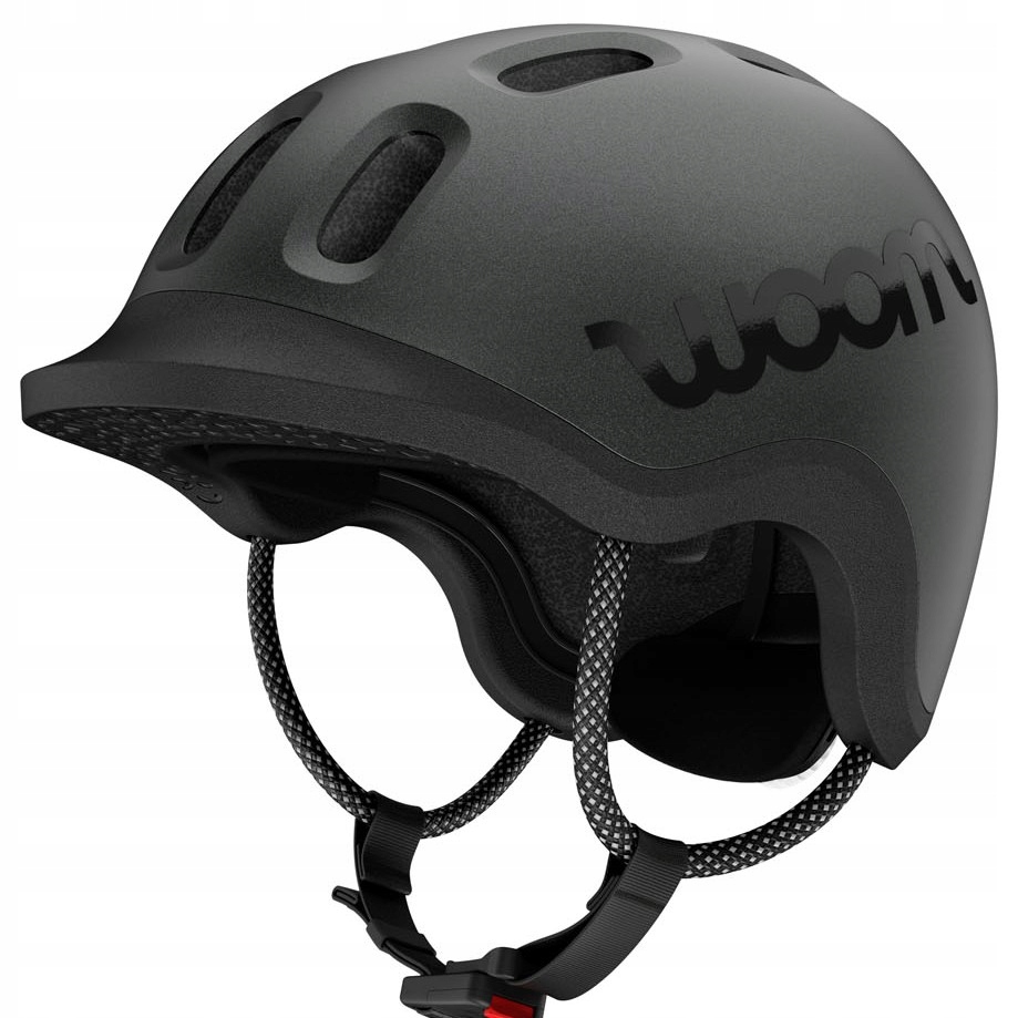 Kask Woom Ready Charcoal Metallic M 53-57 cm Czarny
