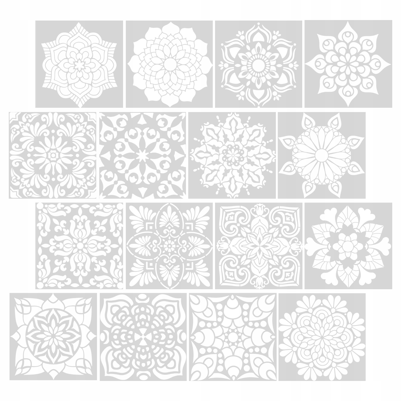 SZABLON KWIATOWY SZABLONY DO MALOWANIA KWIATÓW Marka bez marki