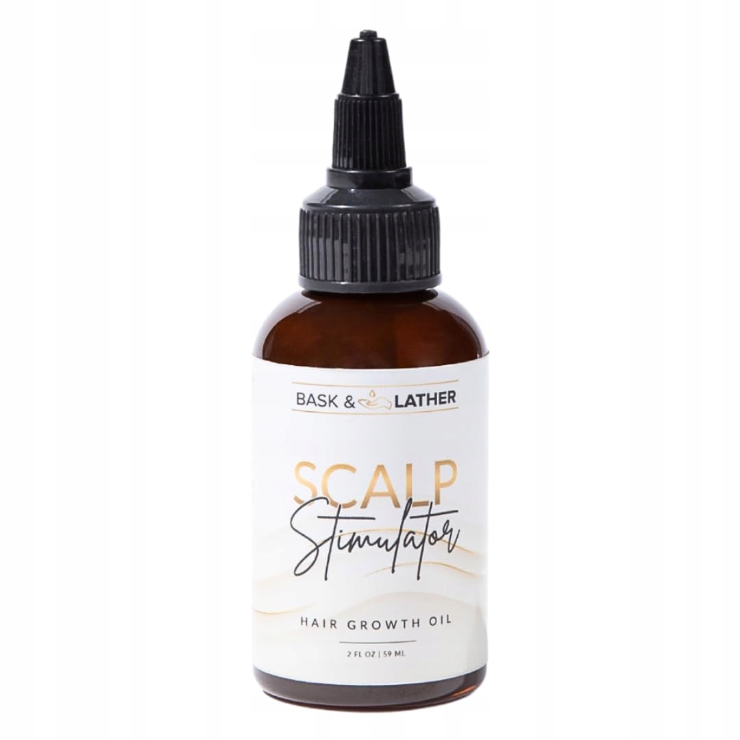 Bask & Lather Scalp olej stimulující růst vlasů s mátou a rozmarýnem