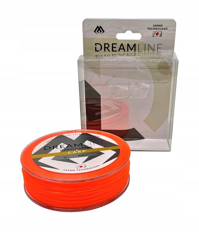 Mikado Żyłka Dreamline Carp Orange 0,33 mm 600 m