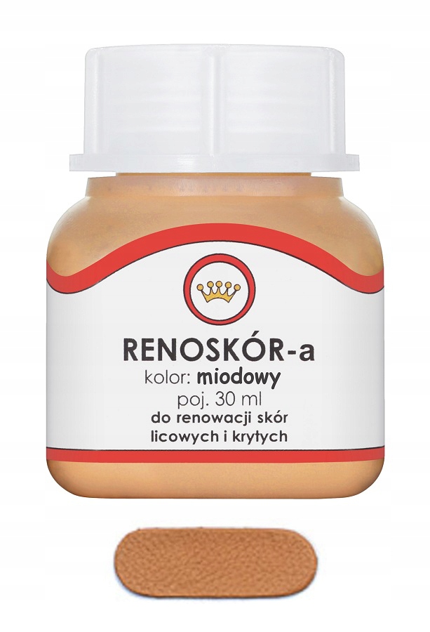 

Renoskór Farba Lakier Do Skóry Miodowy