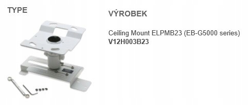 Epson Ceiling Mount ELPMB23 pro EB-19xx, 17xx, 8x, 8xx, EB-Sx, EB-Xx, Eb…