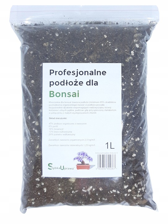 PROFESJONALNE PODŁOŻE DLA BONSAI Z NAWOZEM 1L