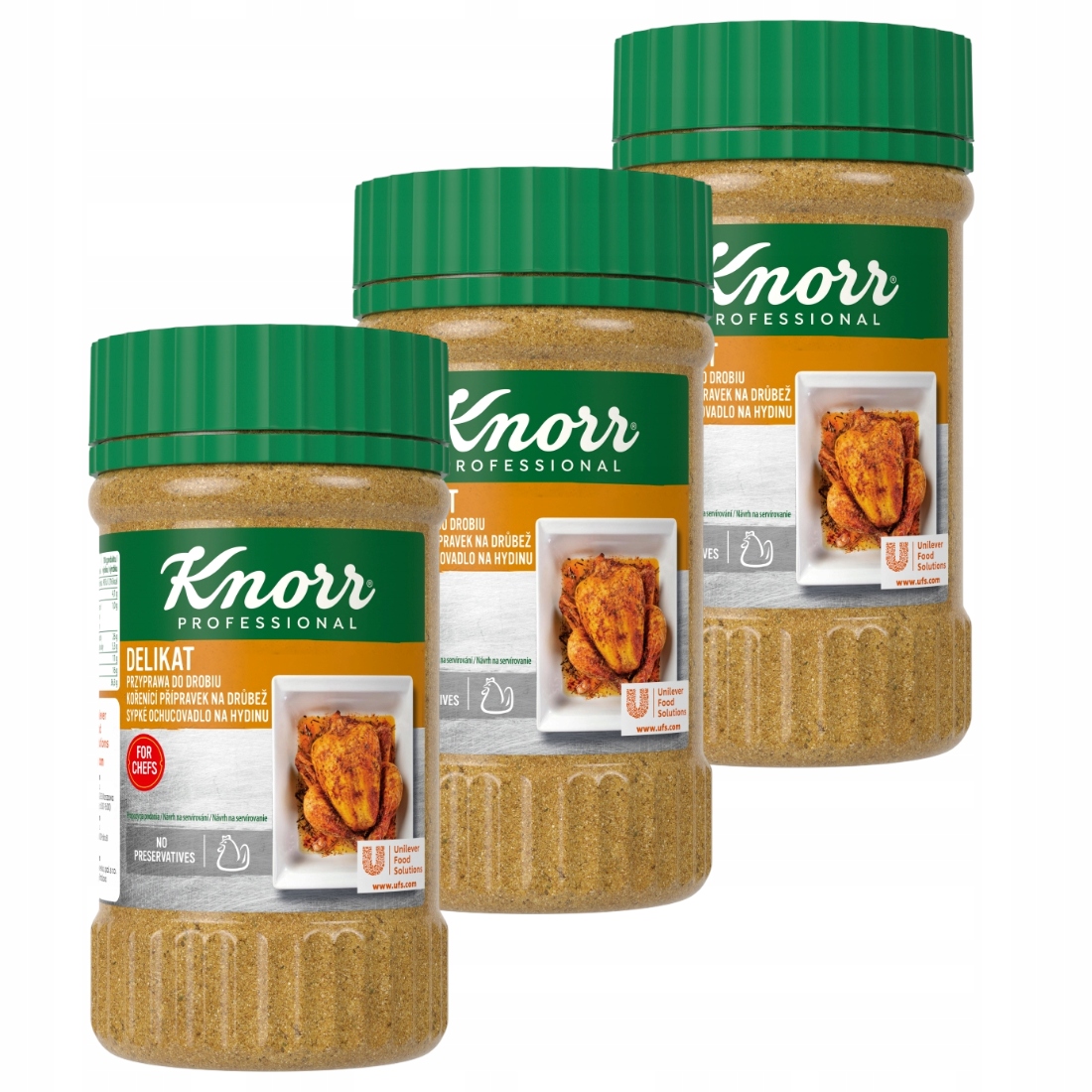 Knorr Professional Delikat Przyprawa do drobiu 3x600g