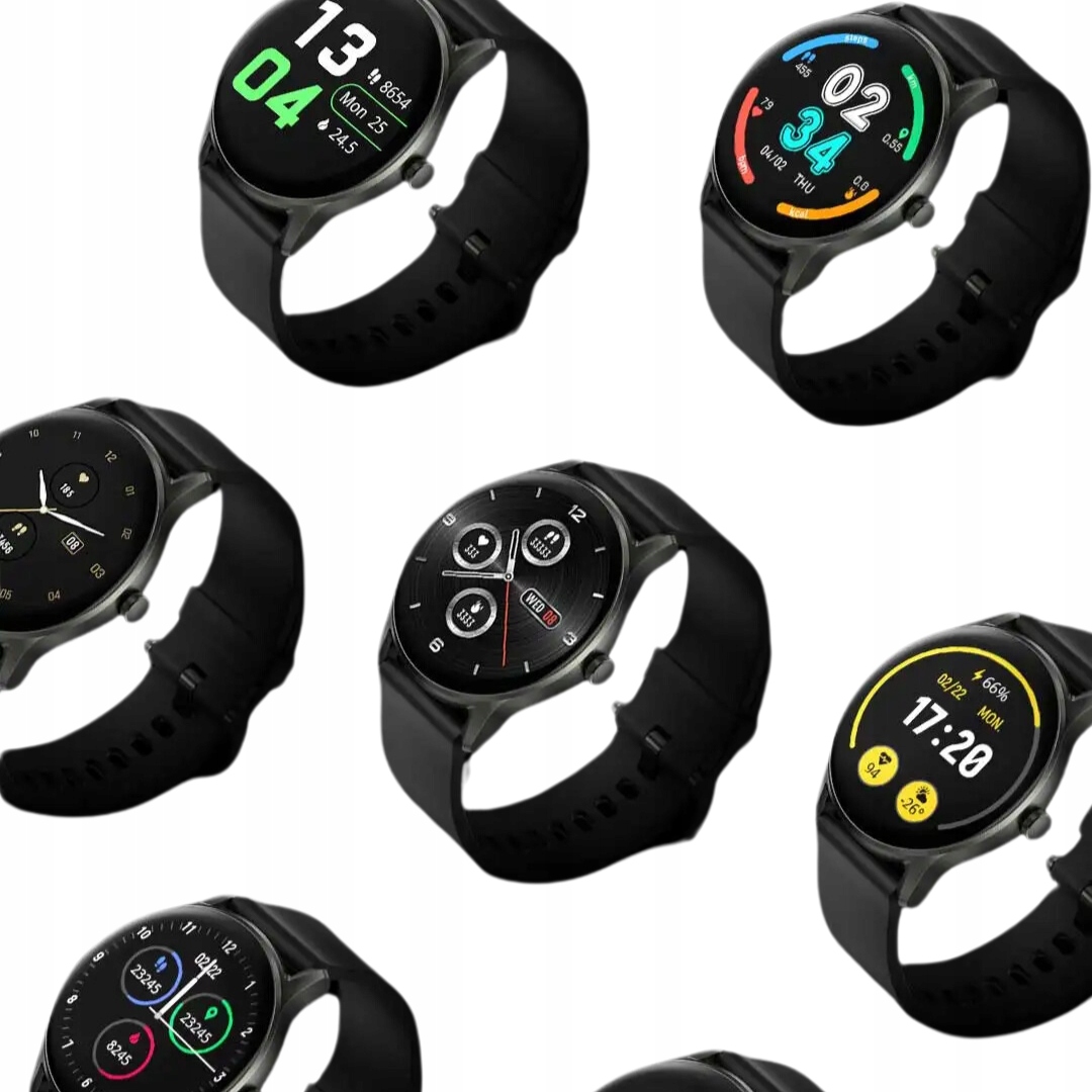 NOWOŚĆ! SMARTWATCH XIAOMI HAYLOU GS SPO2 IP68 Kolor czarny