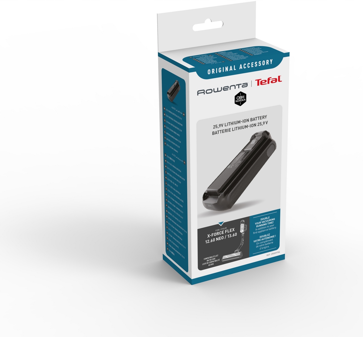 Bateria do Tefal X-force Flex 12.60 13.60 25.9V ZR009706