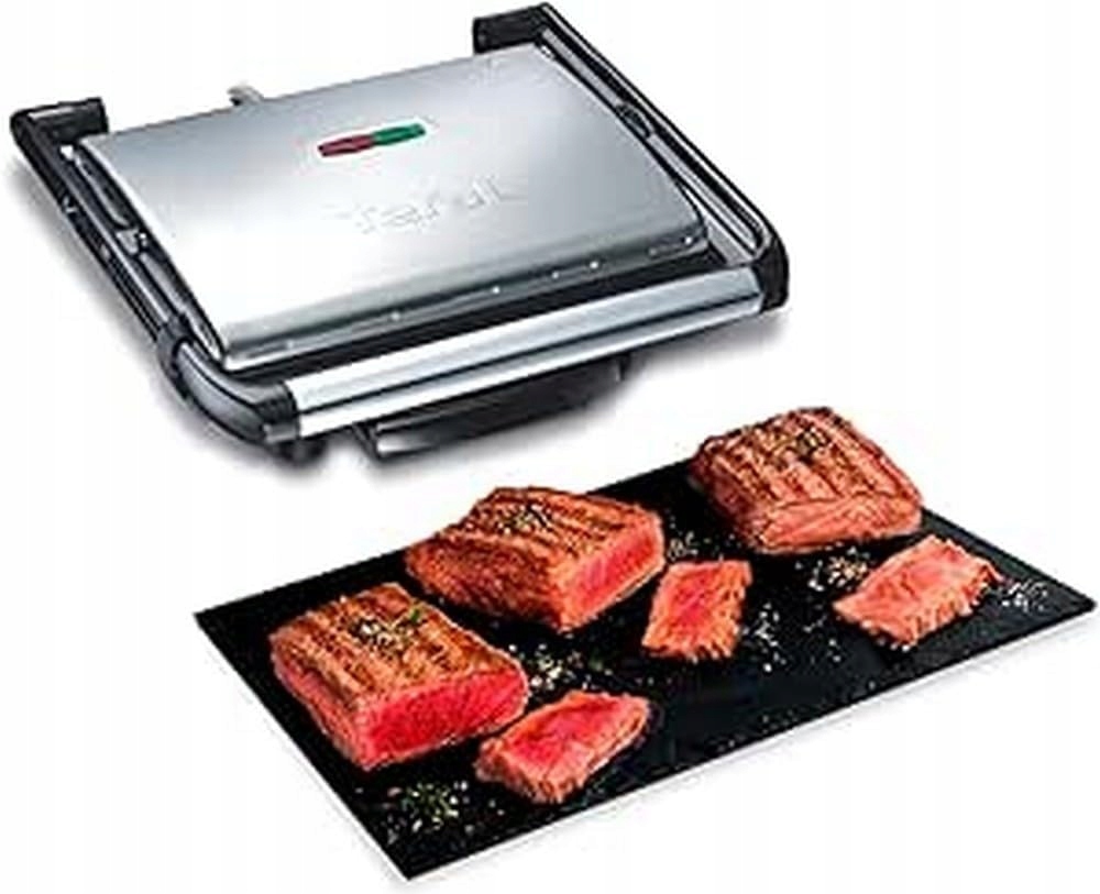 Elektrický gril Tefal GC241D 2000 W pro Panini Maso Inox