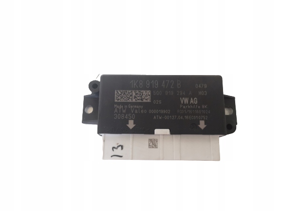 vw JETTA 5C6 модуль управления парковки датчик