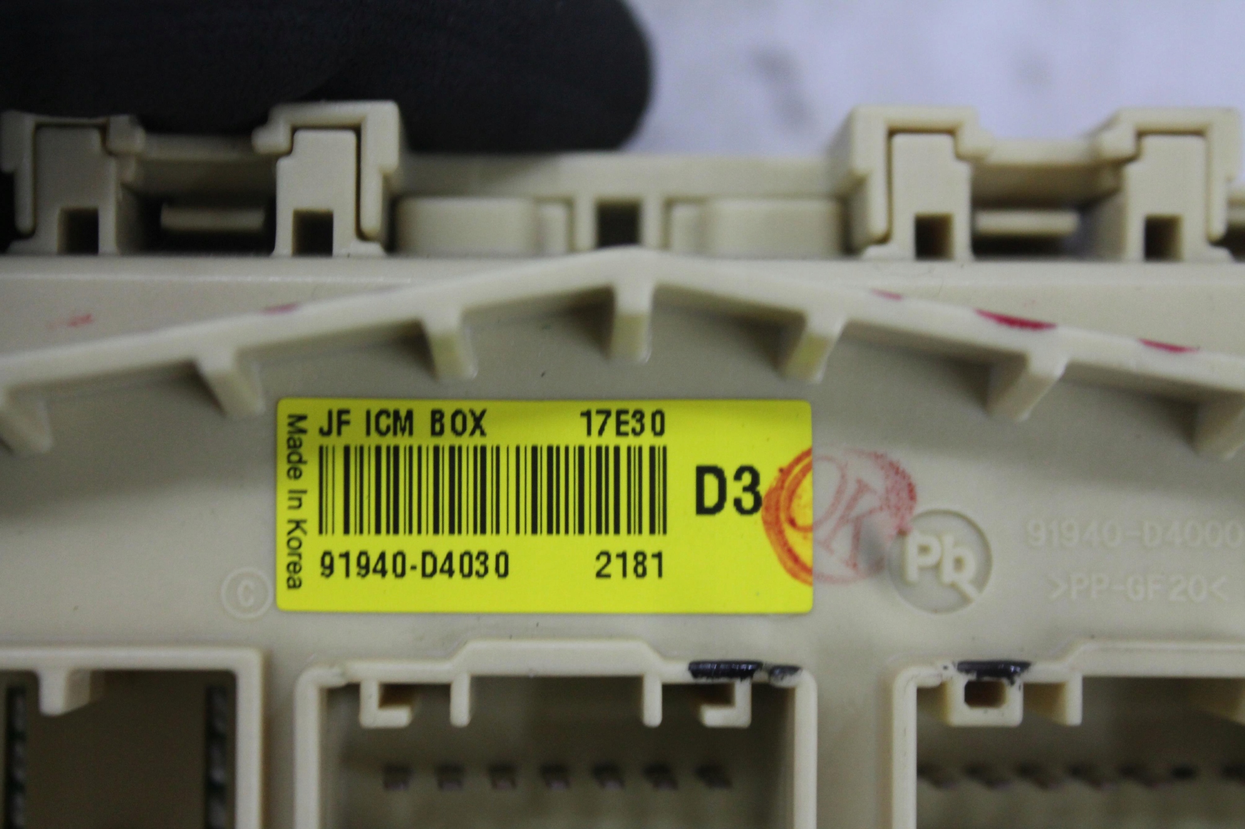MODULO CENTRALINA JFICM BOX 91940-D4030 OPTIMA IV 15-20