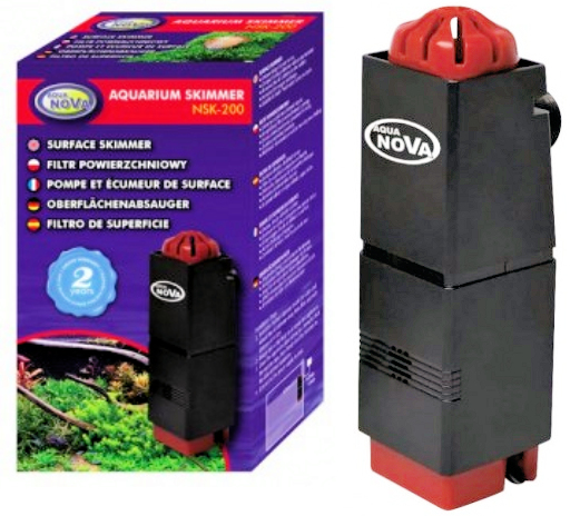 

Skimmer NSK-200 Filtr powierzchniowy 200L/h 3W