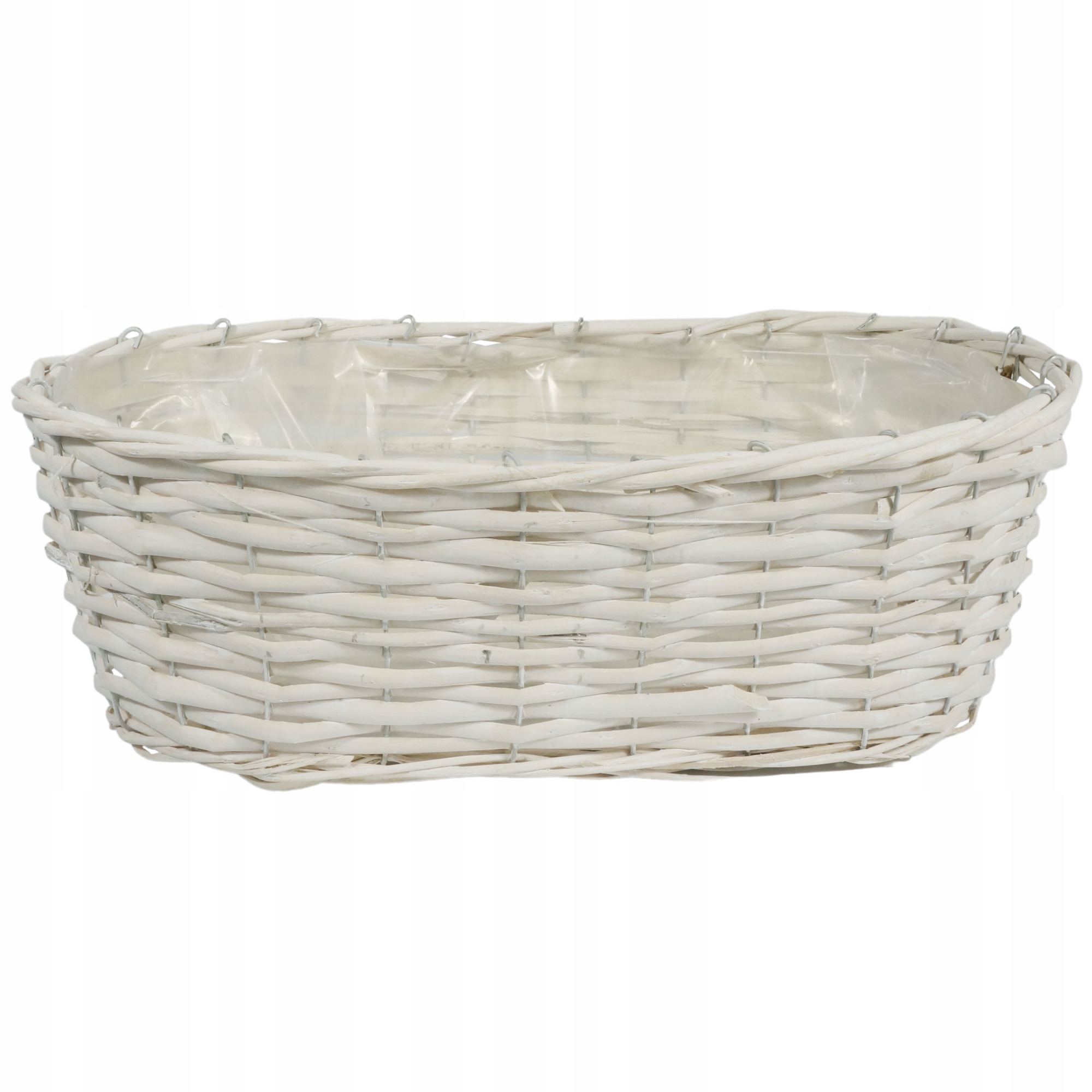 

Wiklinowa skrzynka osłonka balkonowa 42 cm owalna
