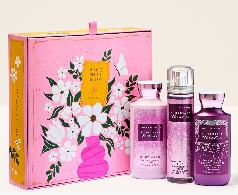 Bath&Body Works Luksusowy Zestaw Prezentowy do Pielęgnacji Ciała 767 ml