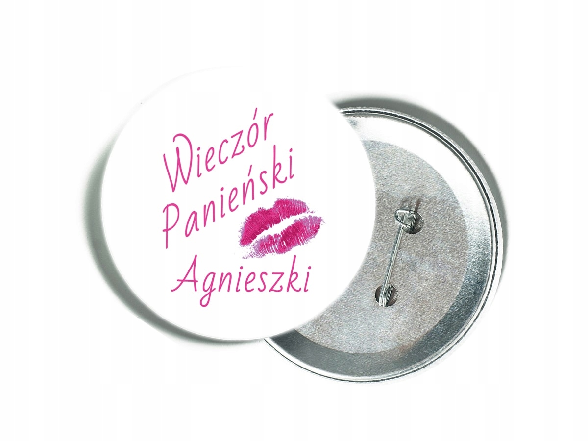 

Przypinka kotylion plakietka na Wieczór Panieński