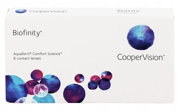 

Soczewki Cooper Vision Biofinity 6 szt.