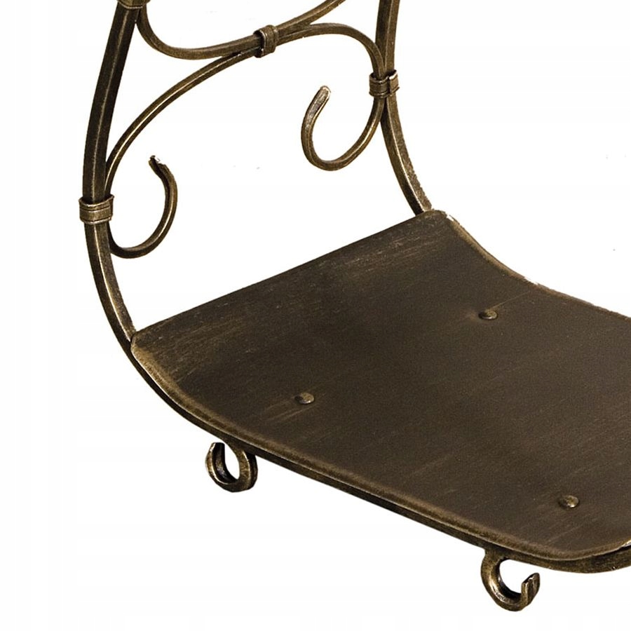 @ KOSZ NA DREWNO CEPELIN złota patyna KOSZE Marka Parkanex