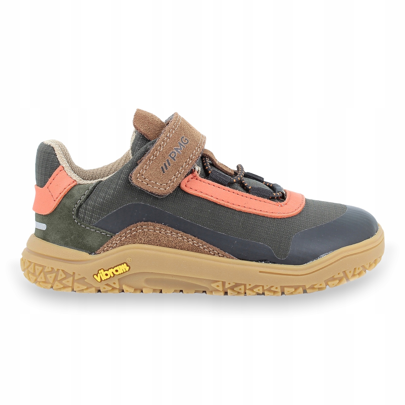 Buty barefoot lekkie dziecięce Primigi Grander Gtx Vibram Militare/Cuoio 25