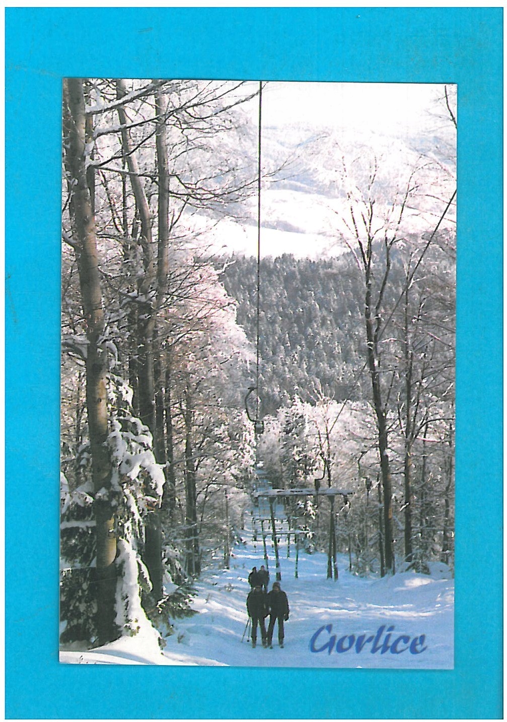 GORLICE MAGURA MAŁASTOWSKA WYCIĄG ORCZYKOWY POCZTÓWKA LATA 2000