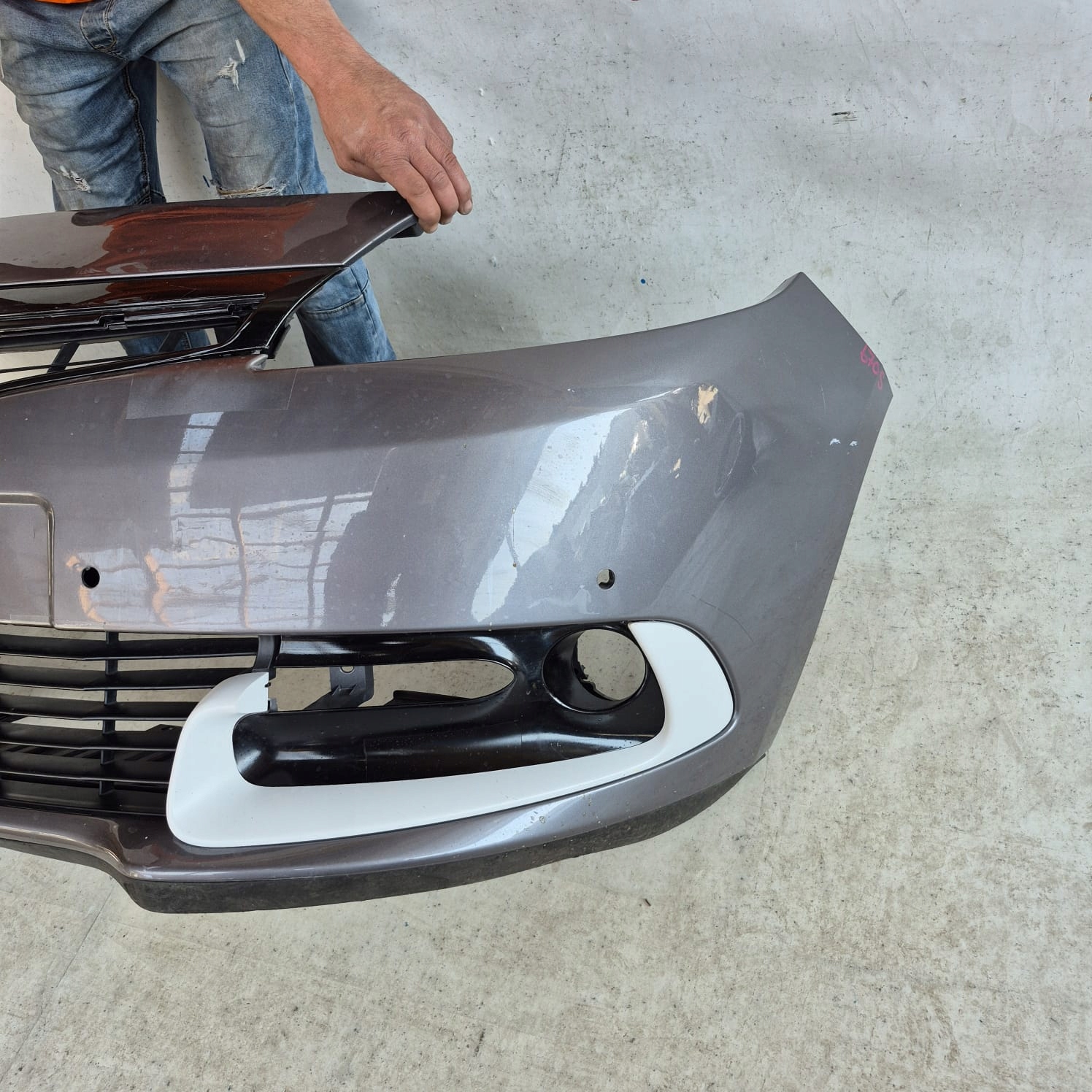 RENAULT SCENIC III 3 LIFT 13-16 bumper front front PDC