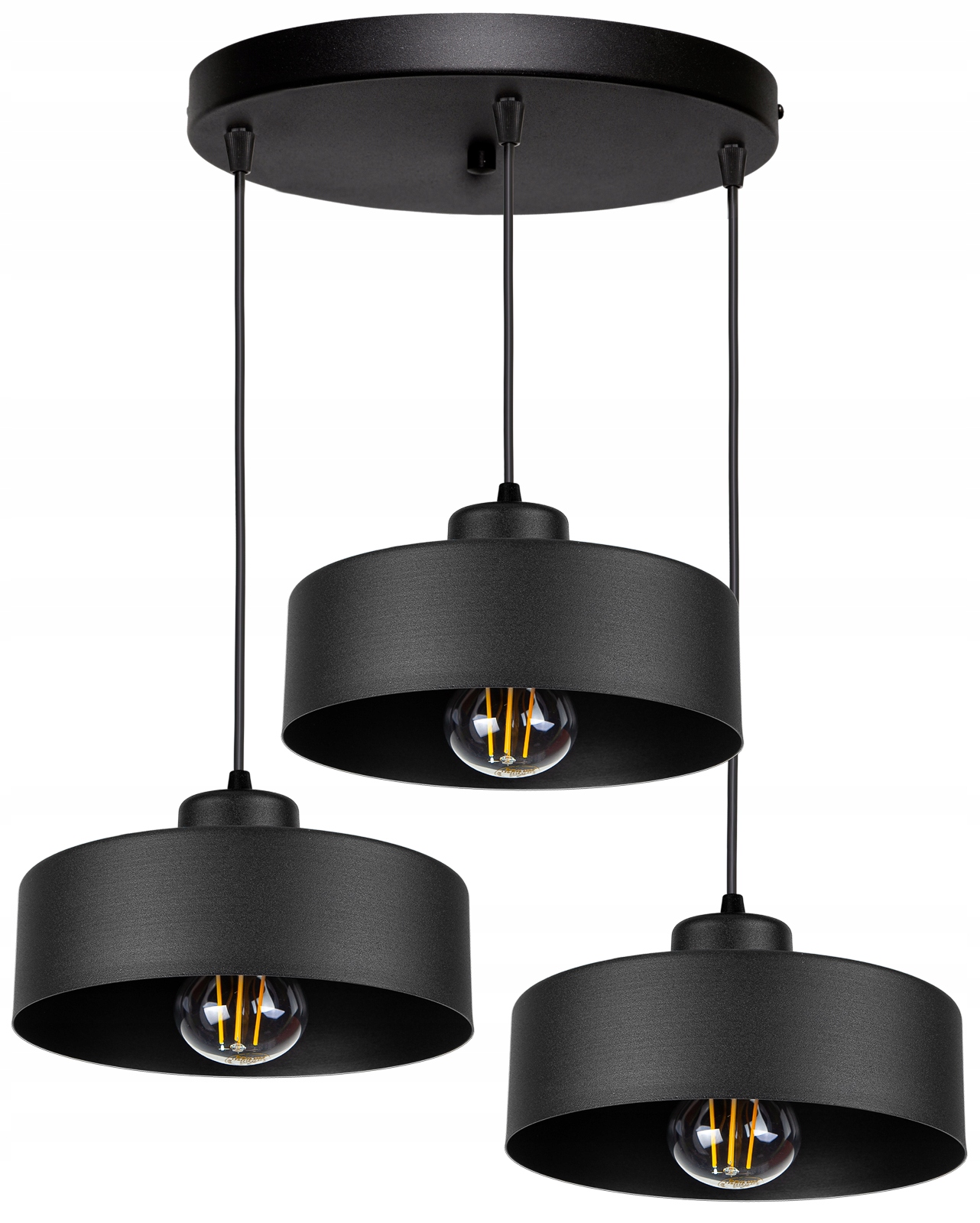 

Lampa Sufitowa Plafon Żyrandol Loft Edison Led
