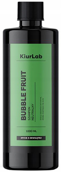 Kiurlab Bubble Fruit Skoncentrowany Szampon Z Naturalnym Ph 1L