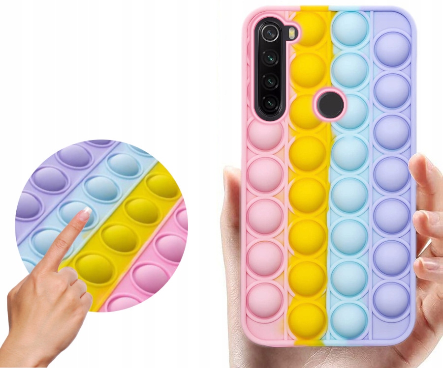 

Etui Push Bubble Pop It Do Redmi Note 8 8T 2xSZKŁO