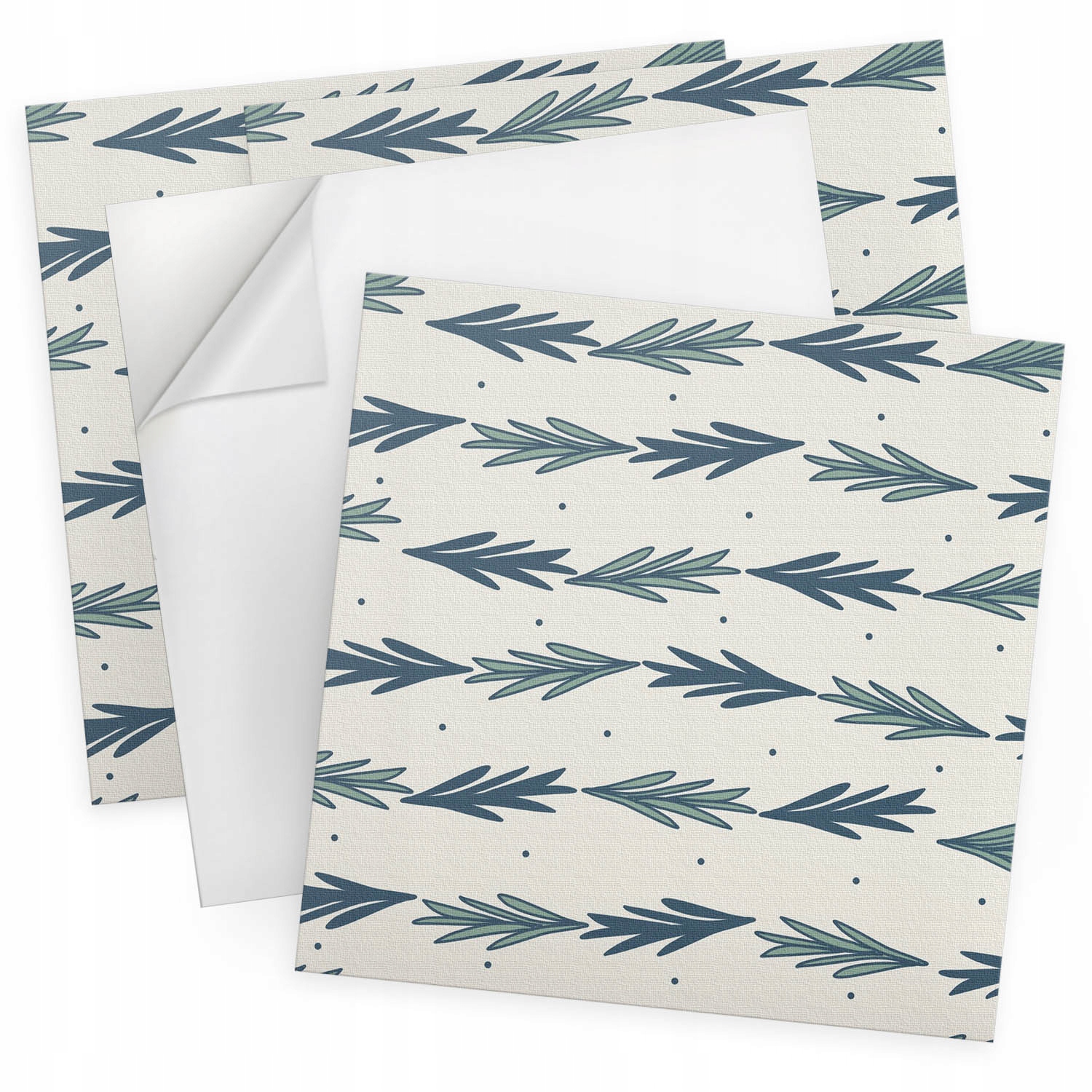 Balíček Pvc vinylových panelů Listy v pravidelném vzoru 4 ks 50x50 cm