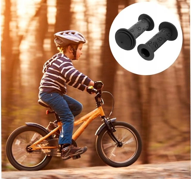CHWYTY RĄCZKI DO KIEROWNICY ROWEROWE DZIECIĘCE GRIPY DLA DZIECI NA ROWER Model A353