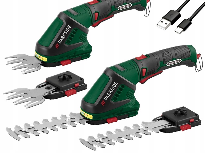 Nożyce Akumulatorowe Pgsa 4 B3 do trawy i żywopłotu trawy i żywopłotu