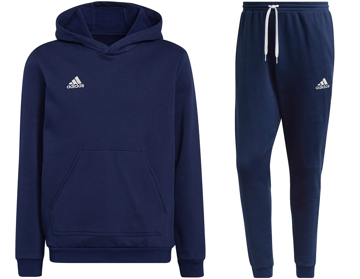 Adidas dres komplet dziecięcy bluza spodnie 116 cm