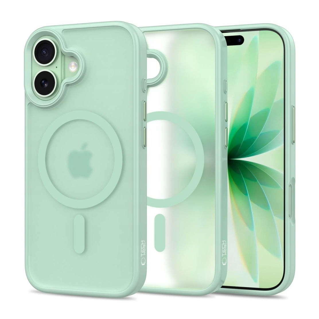Etui do iPhone 17 Tech-Protect MagMat MagSafe szałwiowe