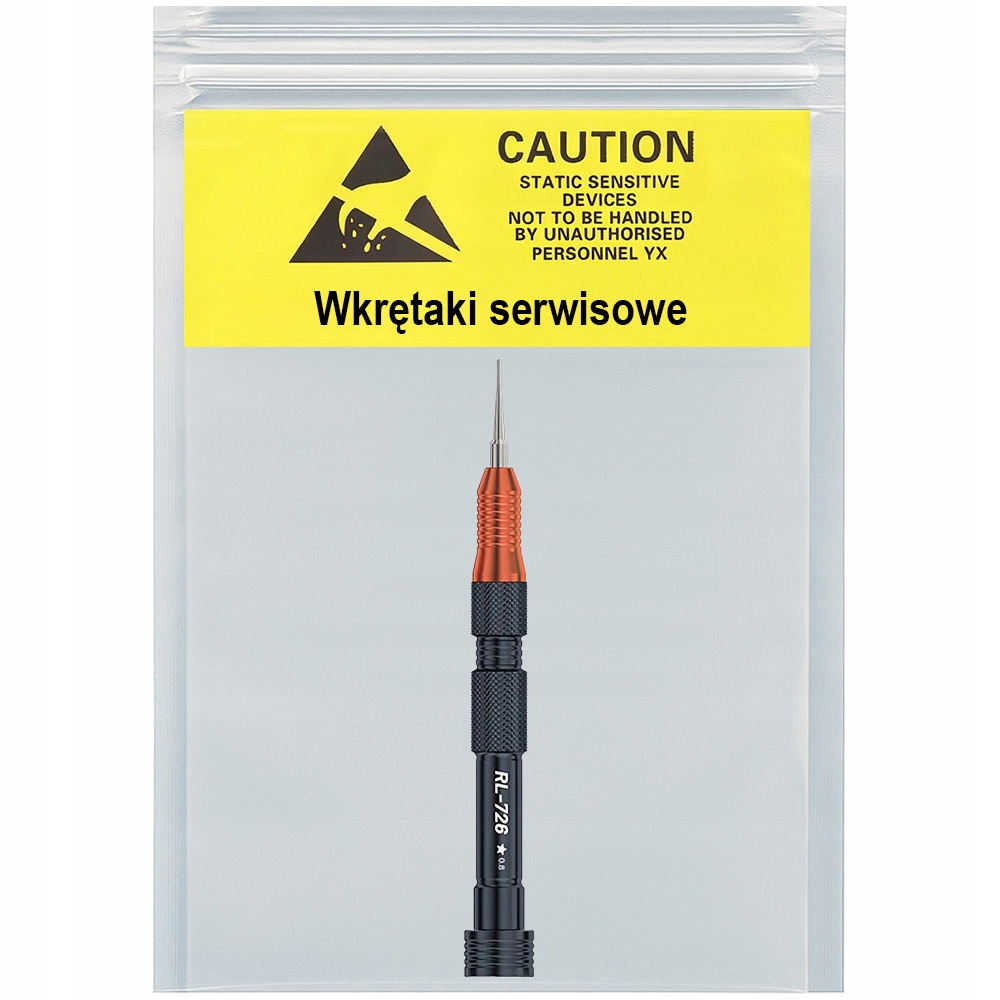 Wkrętak serwisowy, Relife RL-726 Pentalobe 3D 0,8 mm, dynamometryczny