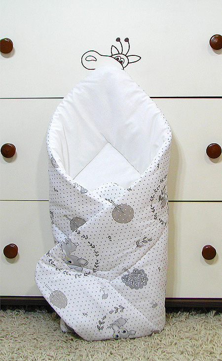 Rożek, becik, rożki gruby 80x80 cm, producent GRG Płeć chłopcy dziewczynki