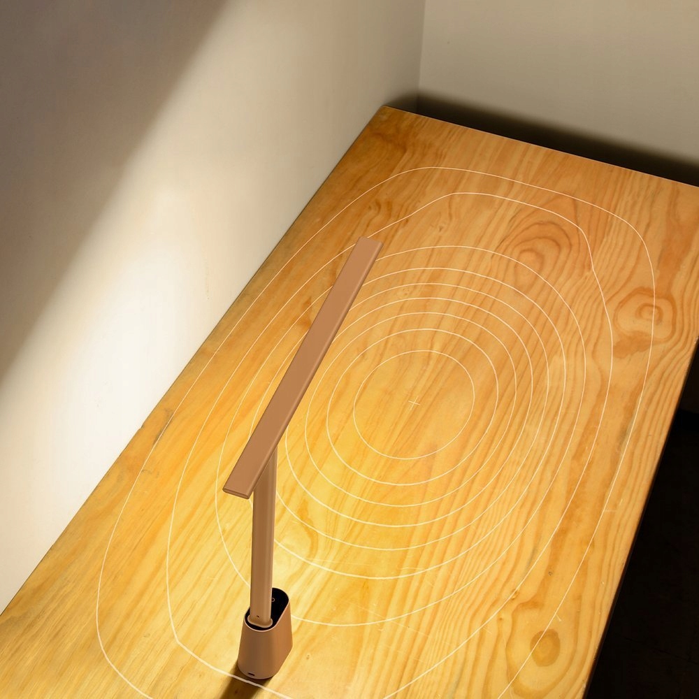 BASEUS LAMPKA BIURKOWA LED BEZPRZEWODOWA NOCNA ENERGOOSZCZĘDNA 5W 2200mAh Styl nowoczesny