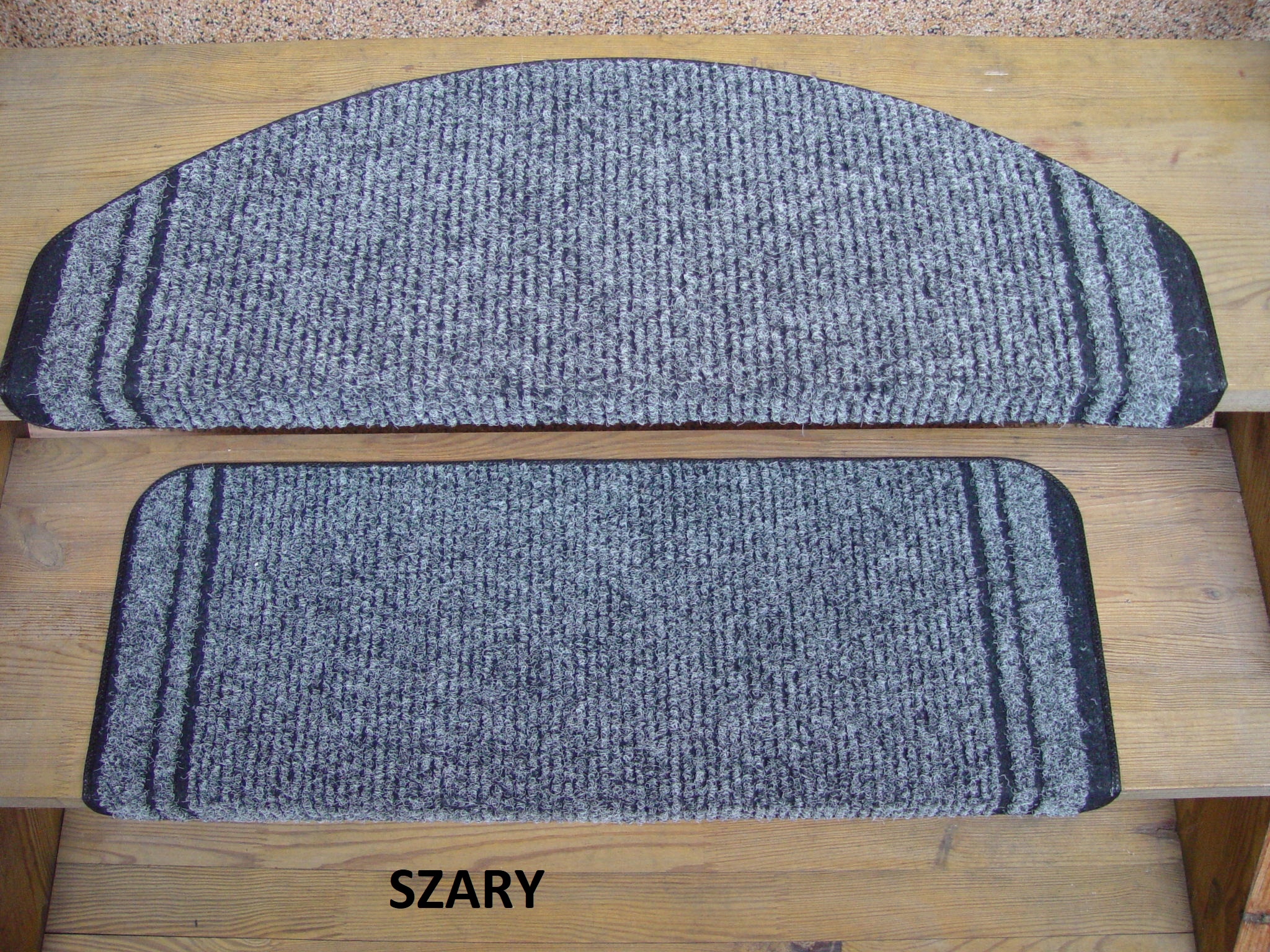 PODGUMOWANE BEZPIECZNE STOPKI DYWANIKI NAKŁADKI Kolor beżowy miedziany odcienie brązowego odcienie szarości