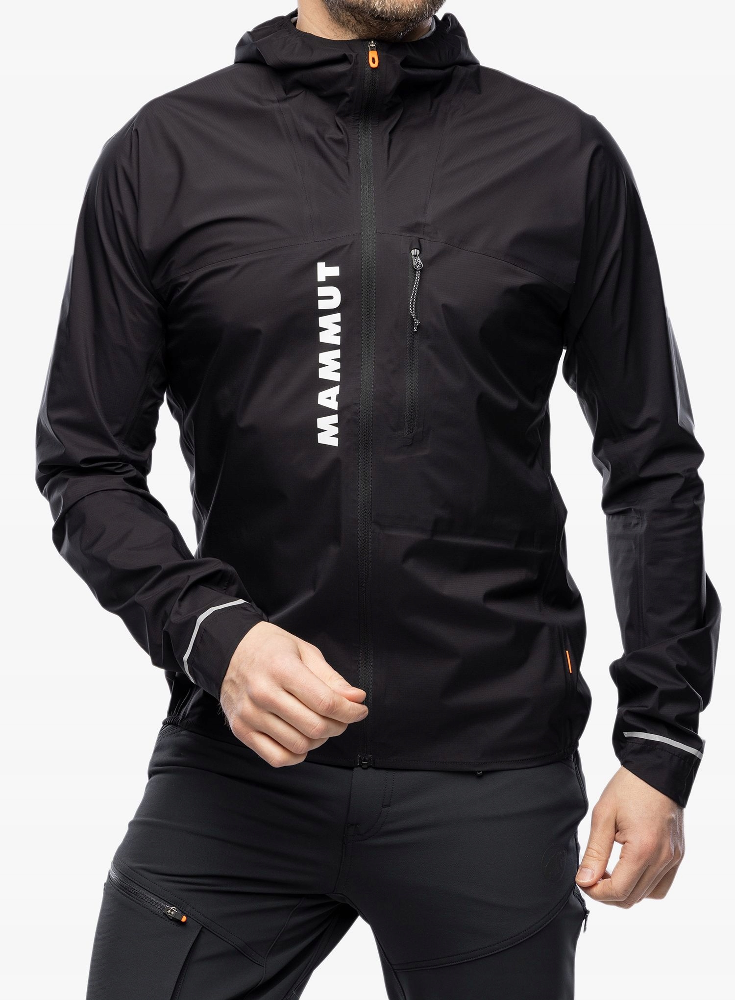 Běžecká bunda Mammut Aenergy Tr Hs Hooded Jacket černá XL