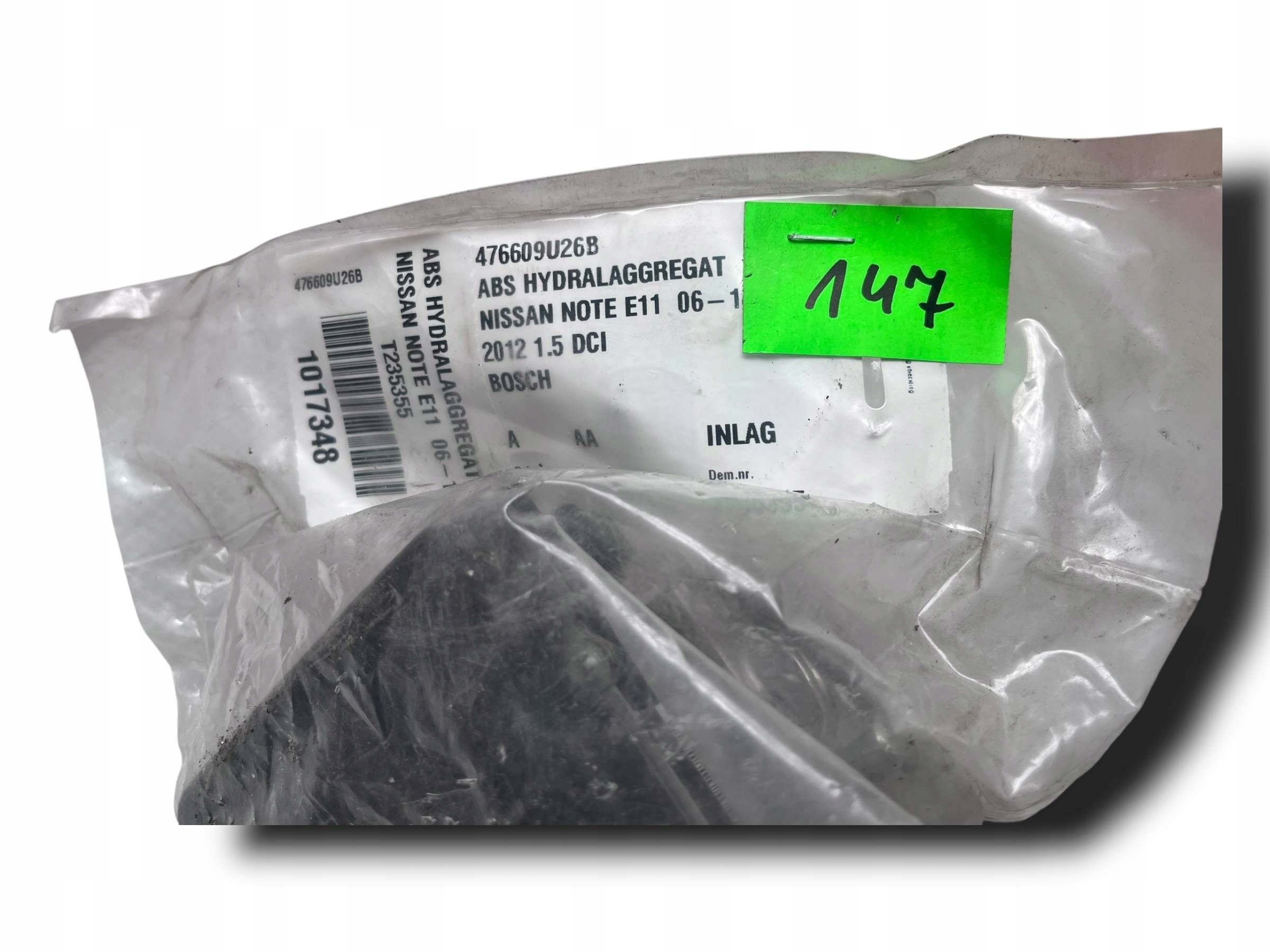Pompa ABS freno NISAN NOTE e E11 0265235047 476609U200 !J