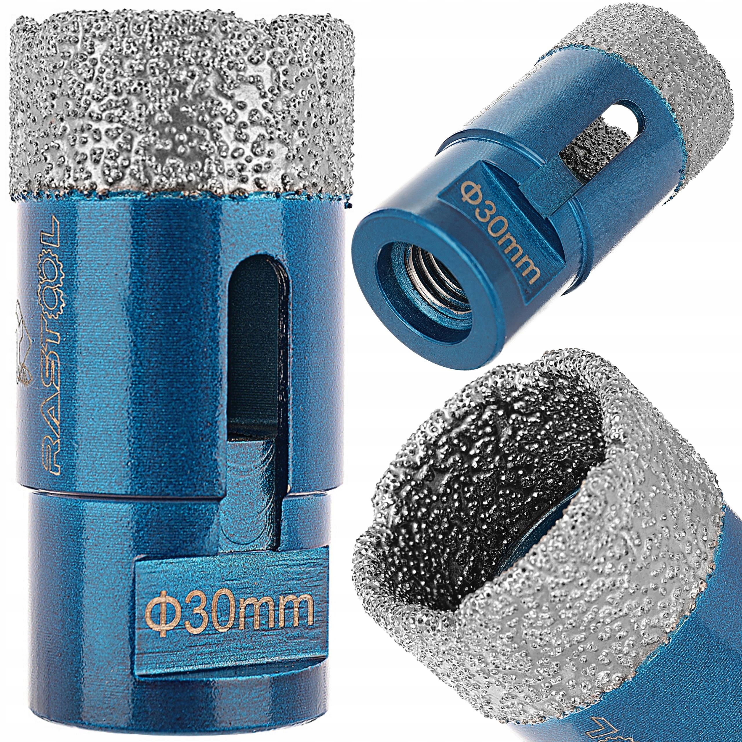 WIERTŁO DIAMENTOWE 30MM OTWORNICA M14 DO PŁYTEK