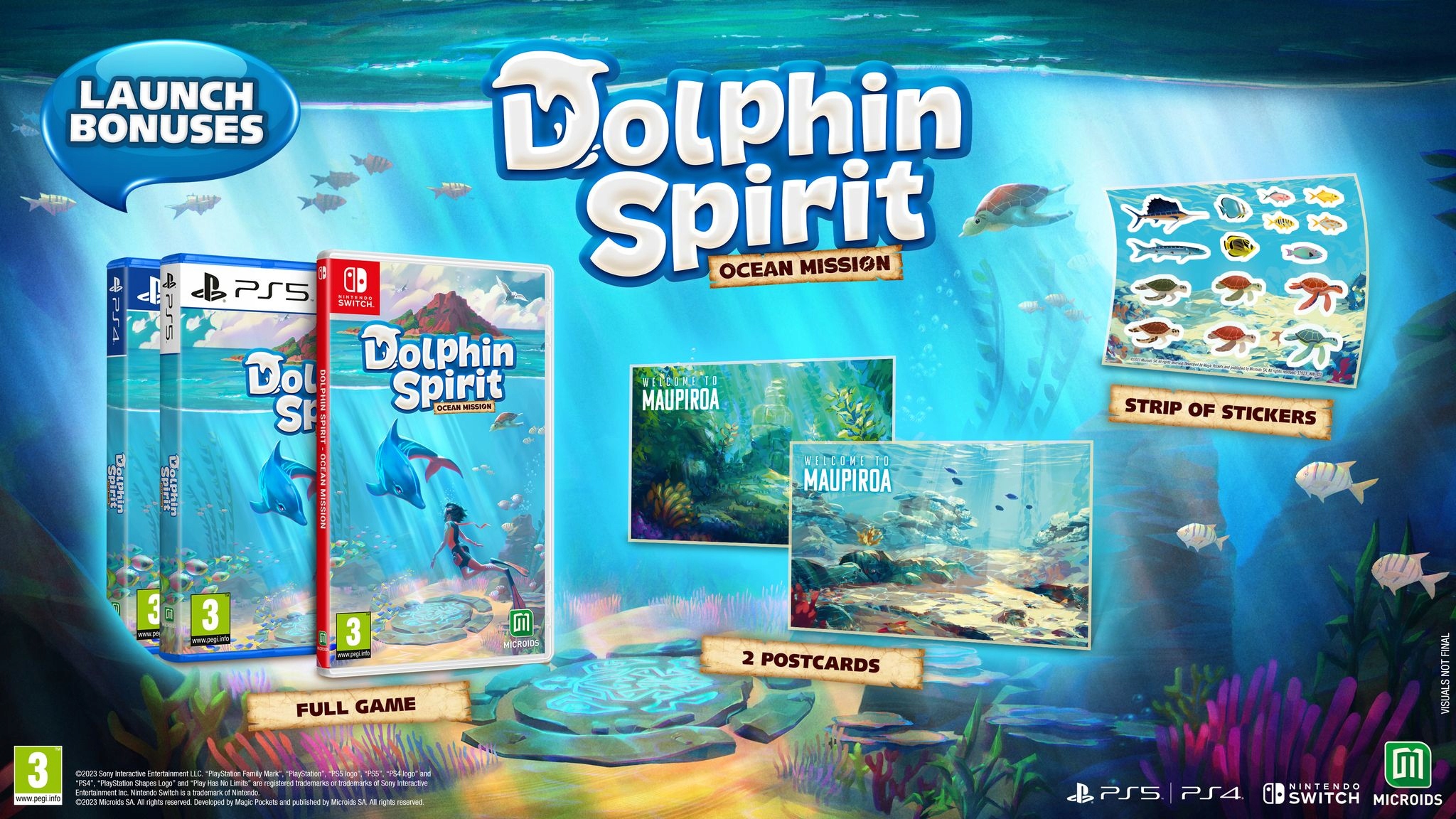 Dolphin Spirit: Ocean Mission - Day One Edition (Switch)