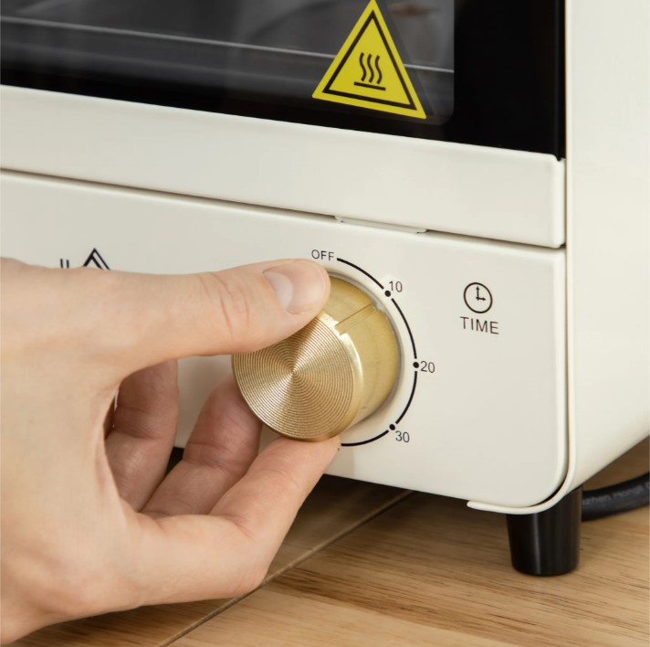 Mini piekarnik Homcom 800-153V90CW 15 l beżowy/brązowy Marka Homcom