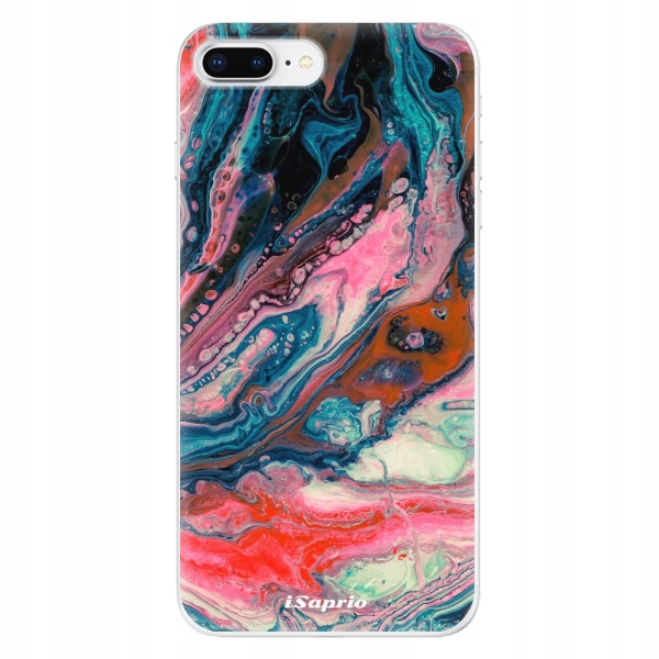Silikonowe etui iSaprio Abstract Paint 01 na iPhone 8 Plus