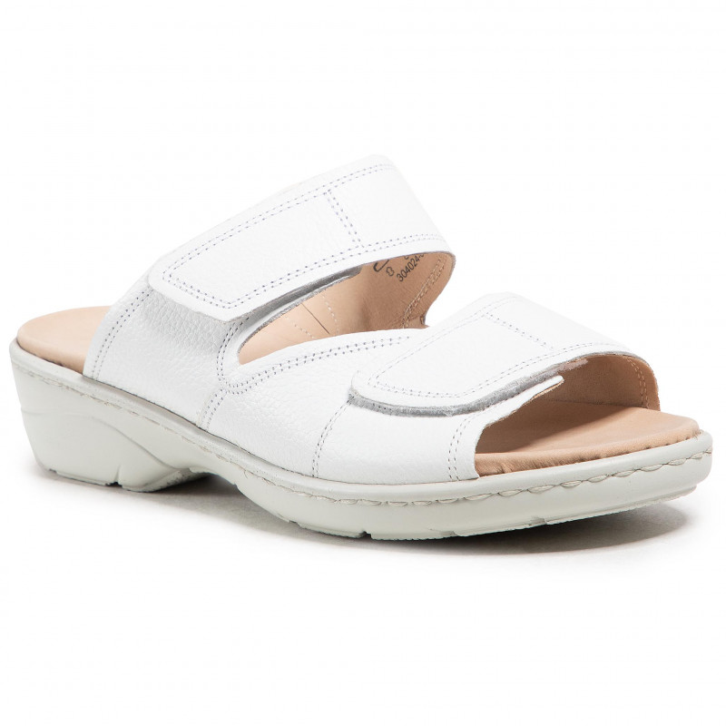 Caprice nazouváky na suchý zip 9-27252, kůže vel. 38